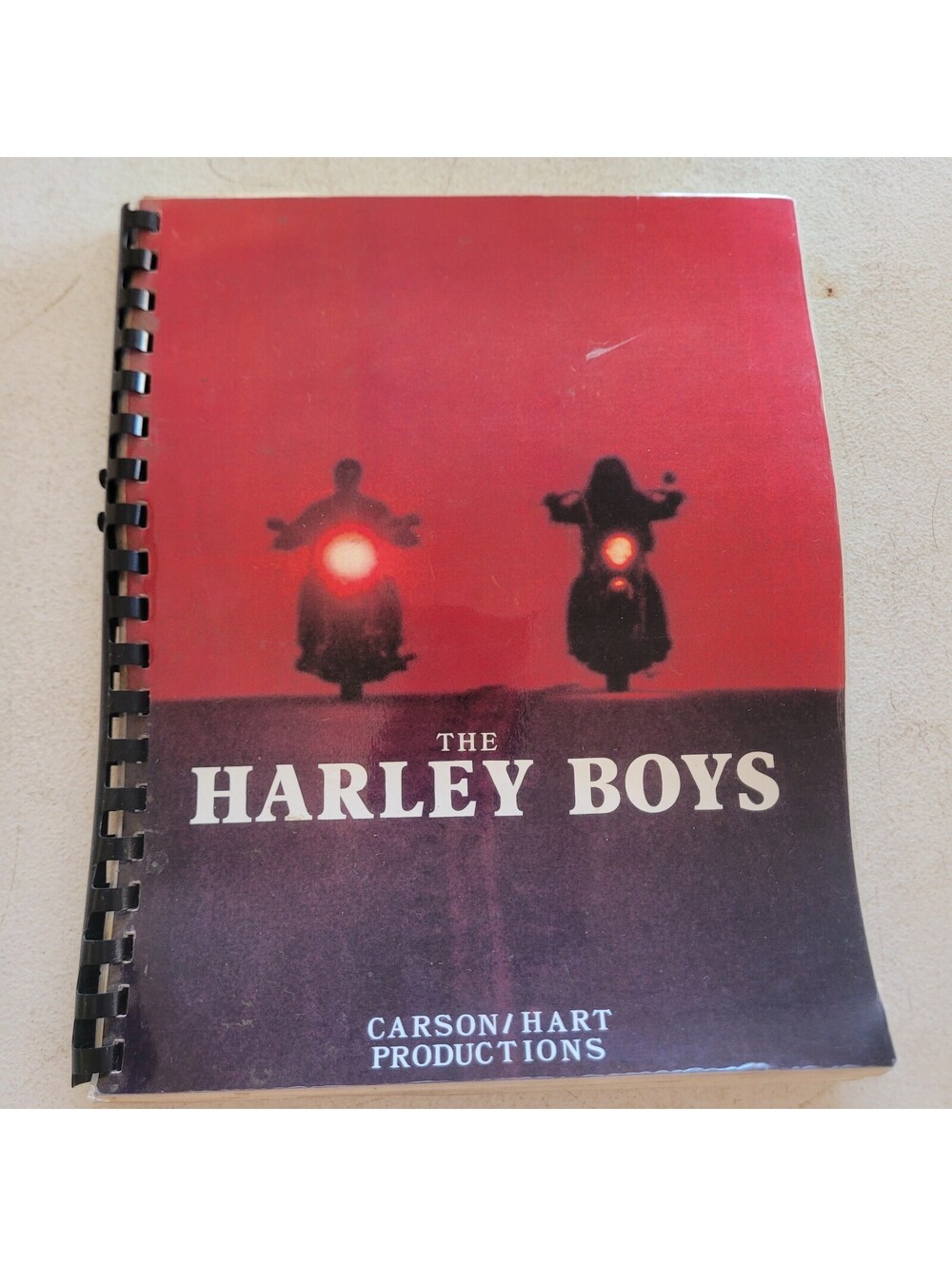 The Harley Boys 1993 Motorcycle TV Series Pitch Treatment Harley Davidson Biker